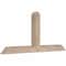 Ekena Millwork Portland Smooth Timber Gable Bracket, Douglas Fir, 48"W x 22"H x 3 1/2"D x 3 1/2"F, 11/12 Pitch GBW048X22X0404POR00SDF - alternate 5